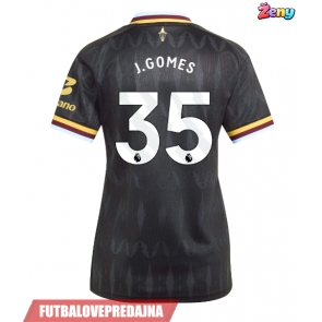 Lacne Ženy Futbalové dres Aston Villa Joao Gomes #35 2026-27 Krátky Rukáv - Preč